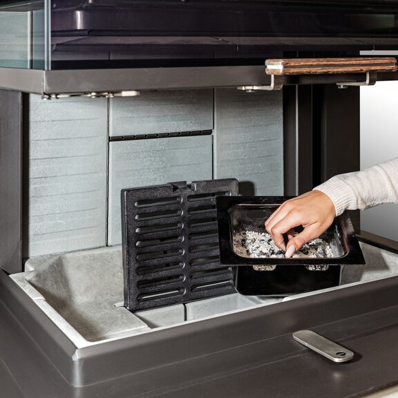 Ash drawer of VISIO 3 ELEMENT
